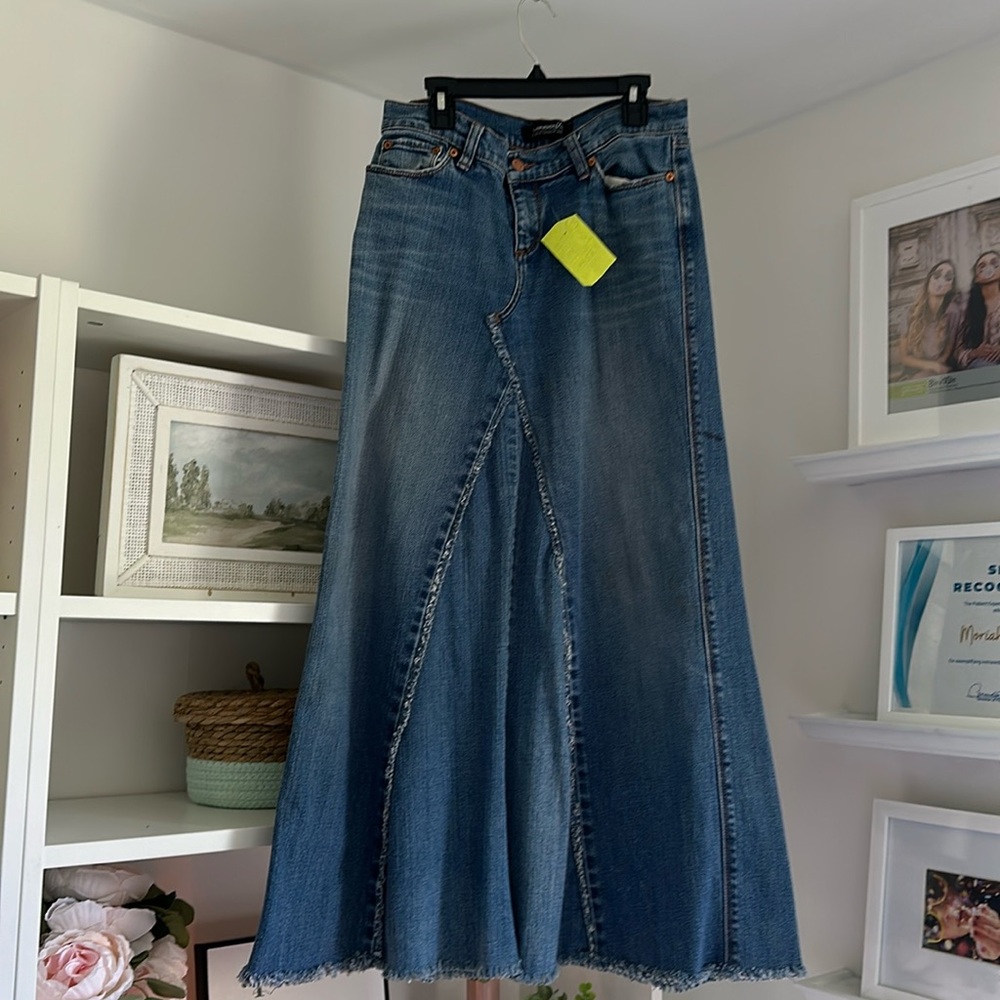 Jean skirt
